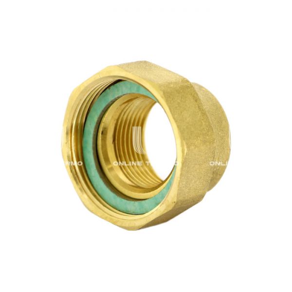 Соединение с накидной гайкой Uni-Fitt 626G6400, ВР 1х1 1/2", редукционное, с плоским уплотнением