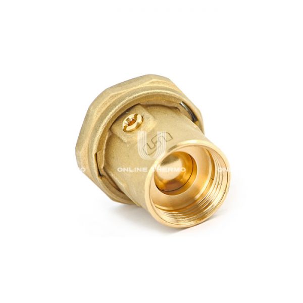 Соединение с накидной гайкой Uni-Fitt 627G6400, ВР 1 1/2х1", со встроенным шаровым краном