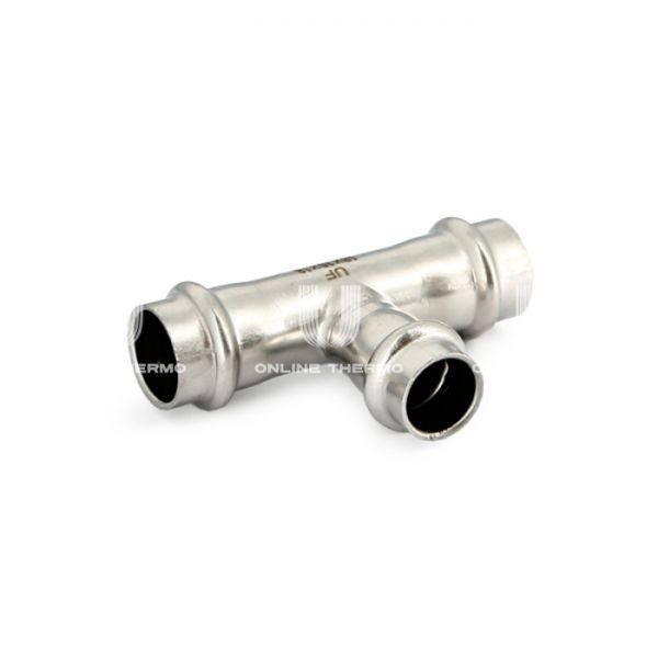 Тройник трераструбный переходной Uni-Fitt 796S3130 22?15?22 мм, пресс-обжим