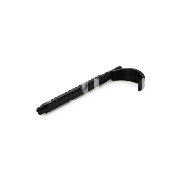 Крюк с дюбелем Uni-Fitt 854S0808 для одной трубы, 8x80