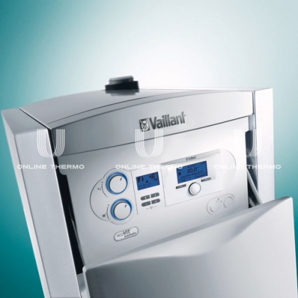 Напольный газовый конденсационный котел Vaillant ecoVIT VKK 226/4 0010007510 одноконтурный, закрытая камера, 20 кВт