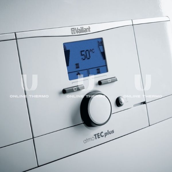 Настенный газовый котел Vaillant atmoTEC plus VU 280/5-5 0010015252, одноконтурный, открытая камера, 28 кВт