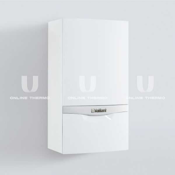 Настенный газовый котел Vaillant turboTEC plus VUW 242/5-5 0010015263, двухконтурный, закрытая камера, 24 кВт