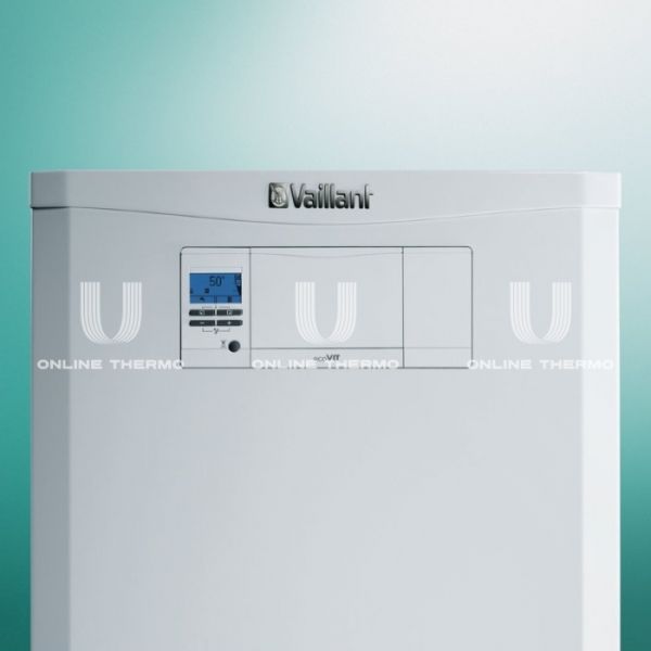 Напольный газовый конденсационный котел Vaillant ecoVIT pro VKK 356/5 0010019521, одноконтурный, закрытая камера, 35 кВт