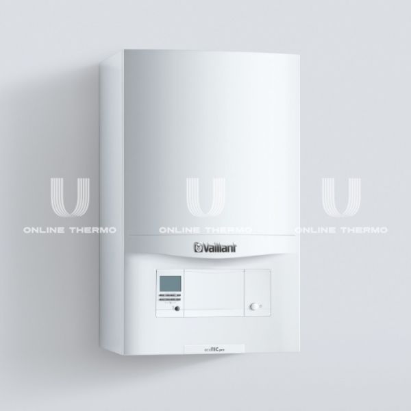 Настенный газовый конденсационный котел Vaillant ecoTEC pro VUW INT IV 286/5-3 H 0010021981, двухконтурный, закрытая камера, 25.5 кВт