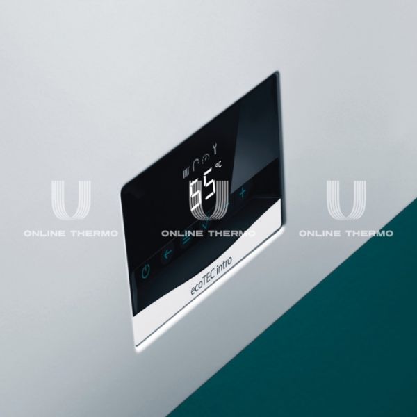 Настенный газовый конденсационный котел Vaillant ecoTEC intro VUW 18/24 AS/1-1 (H-RU) 0010026102, двухконтурный, закрытая камера, 18.8 кВт