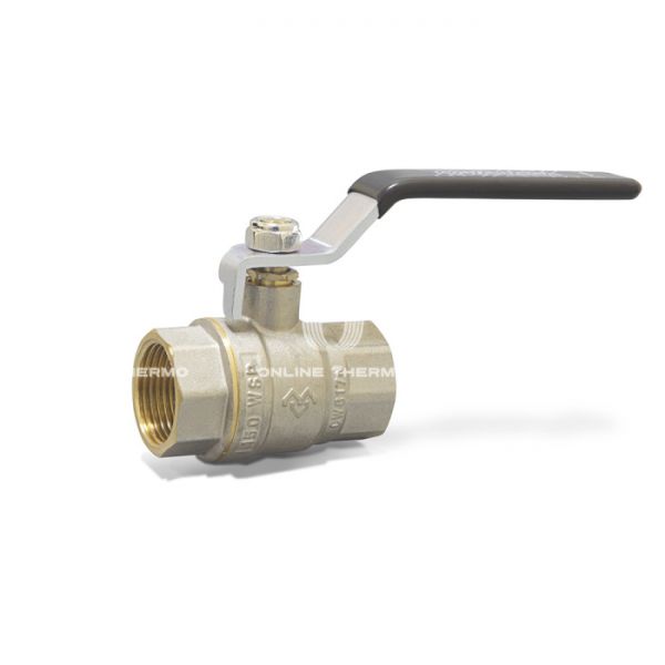 Кран шаровый Varmega Toro VM02002 3/4" ВР-ВР, полнопроходной, ручка-рычаг