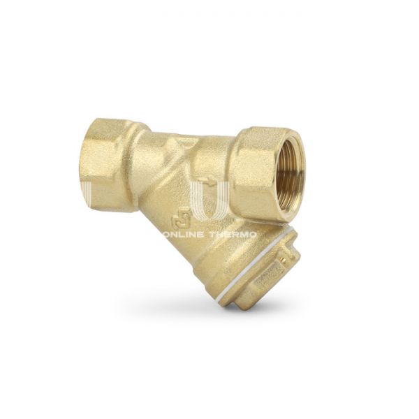 Косой фильтр механической (грубой) очистки Varmega VM04005 1"1/2" ВР-ВР, с ушком под пломбу