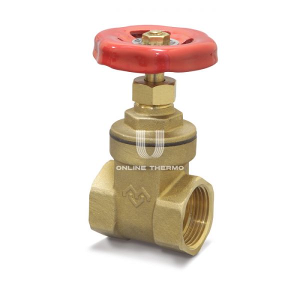 Латунная задвижка клиновая Varmega VM06101 PN16 1/2" ВР