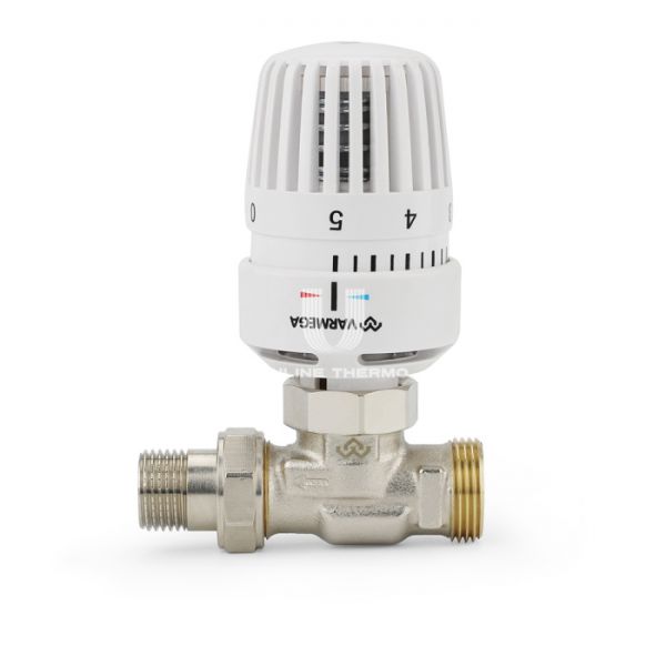 Ограничитель температуры обратного потока Varmega RTL, 1/2 х 3/4"EK НР, прямой