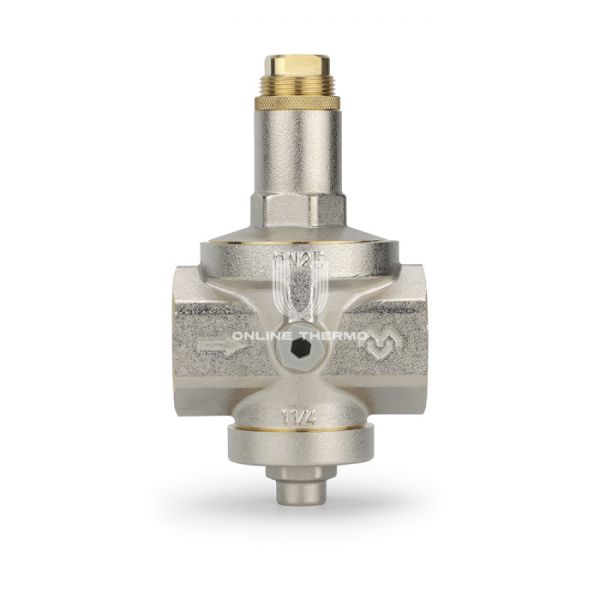 Редуктор давления Varmega VM12804, 1 1/4", PN25, мембранный, с присоединением к манометру