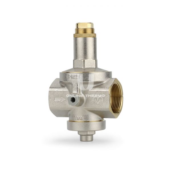 Редуктор давления Varmega VM12804, 1 1/4", PN25, мембранный, с присоединением к манометру