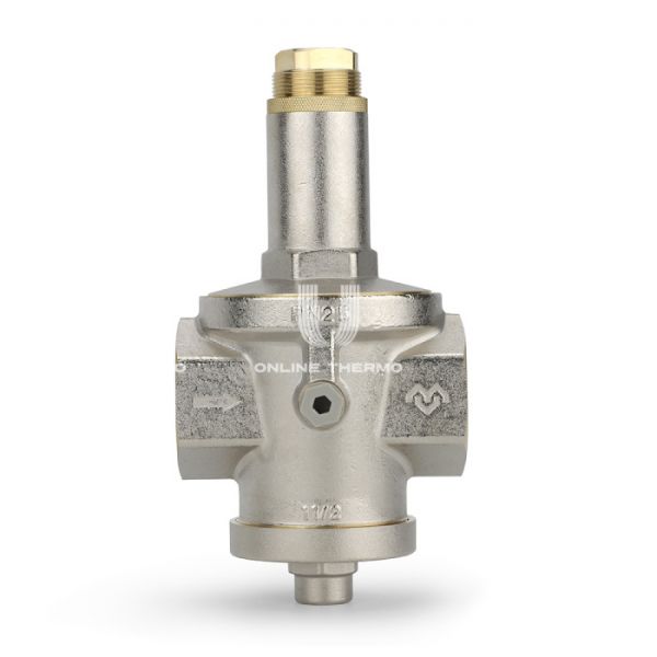 Редуктор давления Varmega VM12805, 1 1/2", PN25, мембранный, с присоединением к манометру