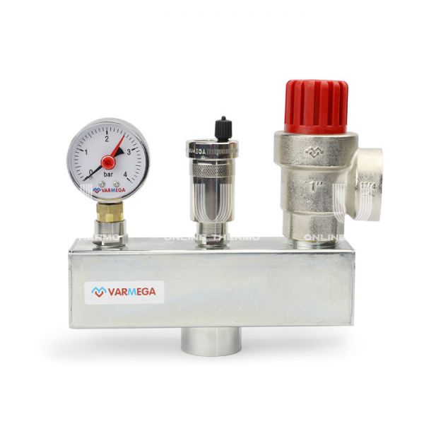 Группа безопасности котла Varmega VM16303, 1", сталь, до 200 кВт