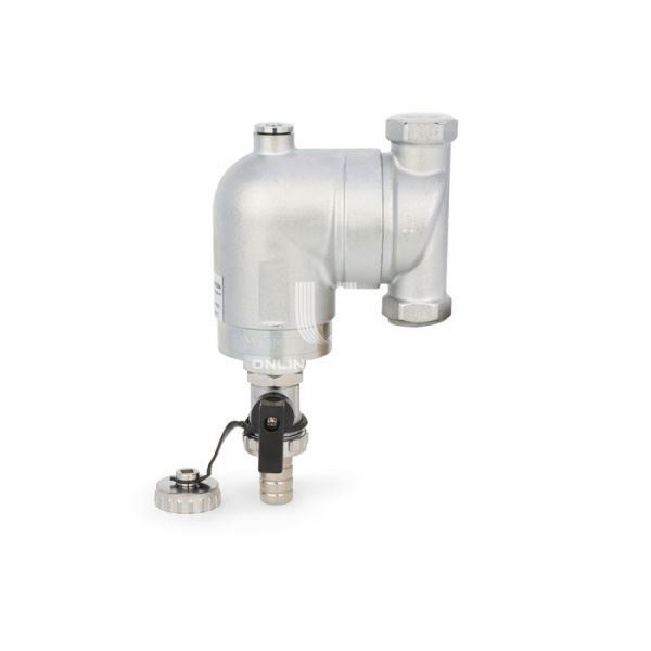 Cетчатый промывной поворотный фильтр Varmega VM21821, 1/2" ВР, хромированный