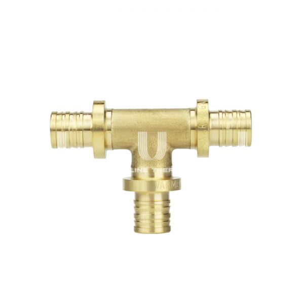 Тройник равносторонний Varmega Slide-fit VM50412, 20, аксиальный, латунь