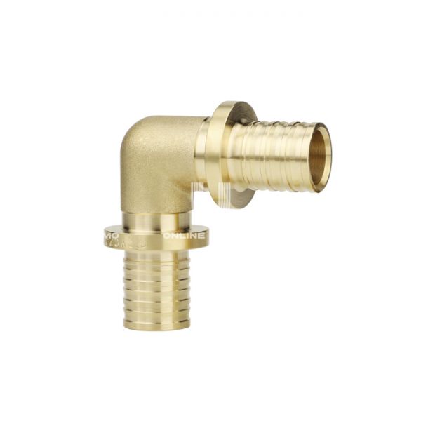 Угольник (угол) 90° равносторонний Varmega Slide-fit VM50811, 16 мм, аксиальный, латунь