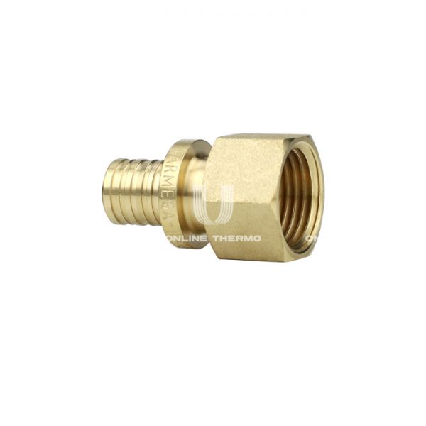 Муфта переходная (переходник) с внутренней резьбой Varmega Slide-fit VM51317, 25х1", латунная, аксиальная