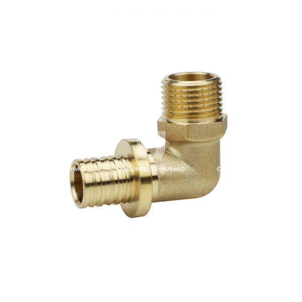 Угольник (угол) 90° с наружной резьбой Varmega Slide-fit VM51419, 32x1", аксиальный