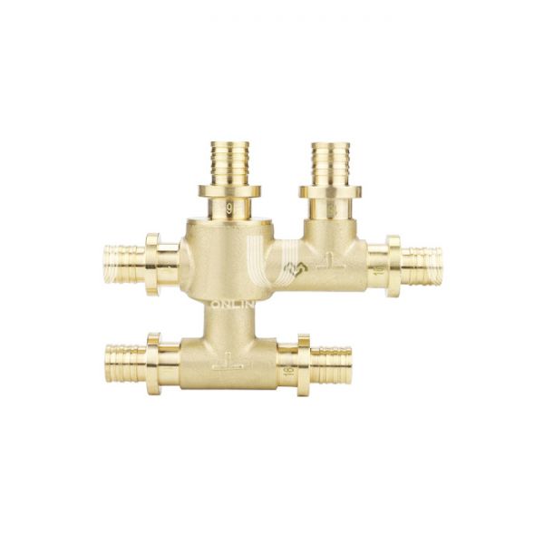 Узел распределительный Varmega Slide-fit VM53513, 20?16?20 мм, аксиальный