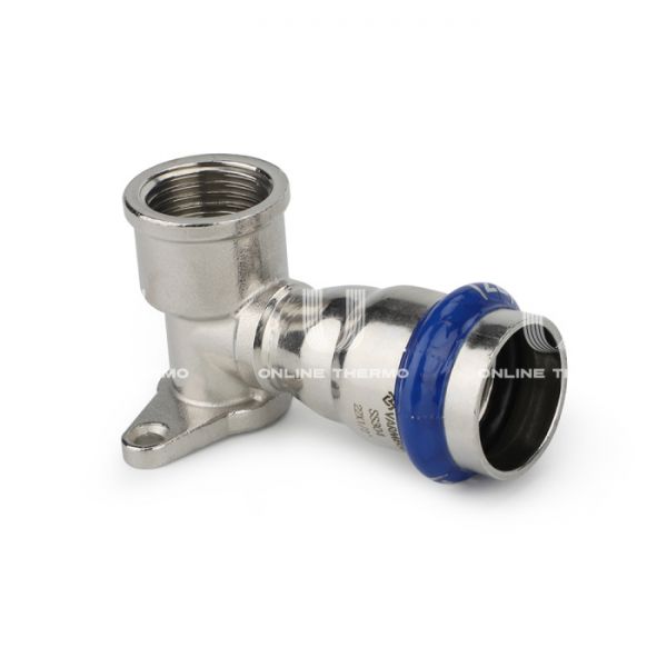 Водорозетка раструбная Varmega Inox Press с внутренней резьбой VM716002205, 22?3/4"