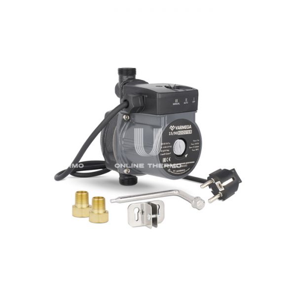 Насос повысительный Varmega VMBP01 BOOSTER 15/90 160, VMBP01-15901602, с гайками