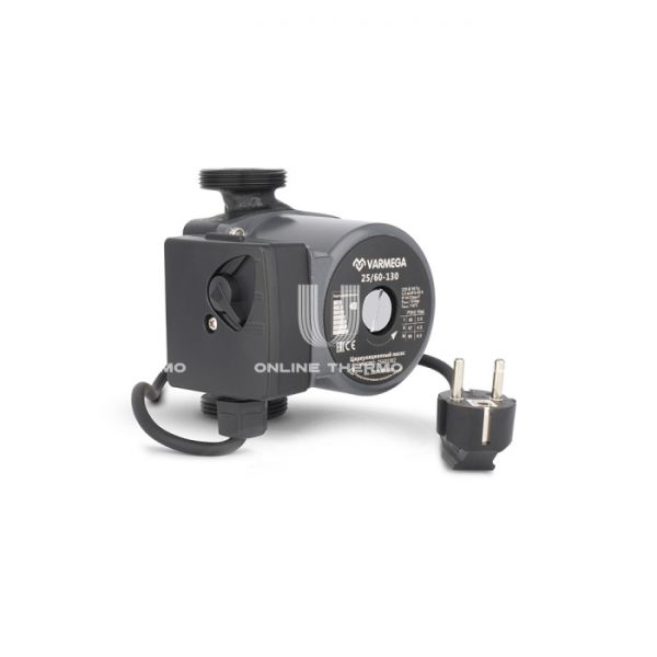 Насос циркуляционный Varmega VMCP01 Basic 25/60 130, VMCP01-25601301, без гаек