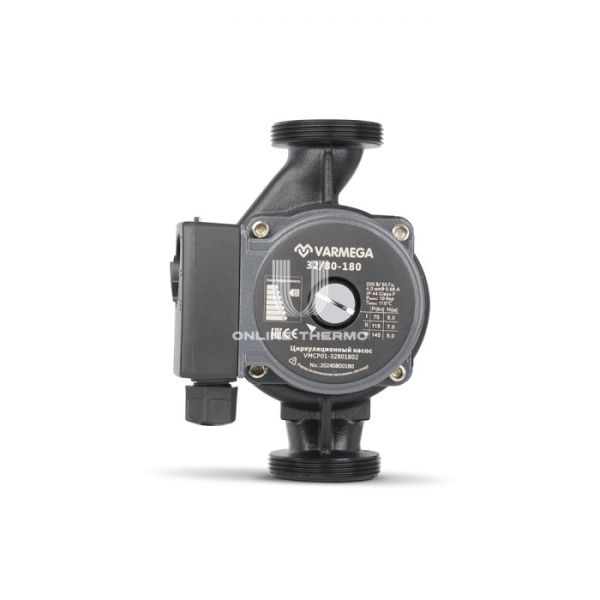 Насос циркуляционный Varmega VMCP01 Basic 32/80 180, VMCP01-32801802, с гайками