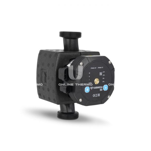 Насос энергоэффективный Varmega VMCP03 2E 25/60 180, VMCP03-25601803, с гайками и термоизоляцией