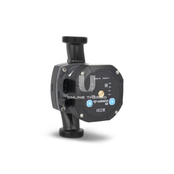 Насос энергоэффективный Varmega VMCP03 2E 25/60 180, VMCP03-25601803, с гайками и термоизоляцией