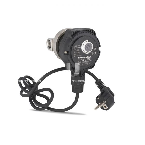 Насос циркуляционный Varmega VMCP10 12/1.2 72, VMCP10-12120721, база 72 мм, для ГВС с частотным регулированием