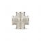 Крестовина с внутренней резьбой Varmega ВР 3/4", VMTF21-N000505, никелированная