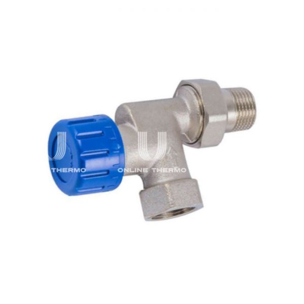 Термостатический клапан (терморегулятор) Vitron ТК.G1/2".Акс, 1/2" ВР-НР, без преднастройки