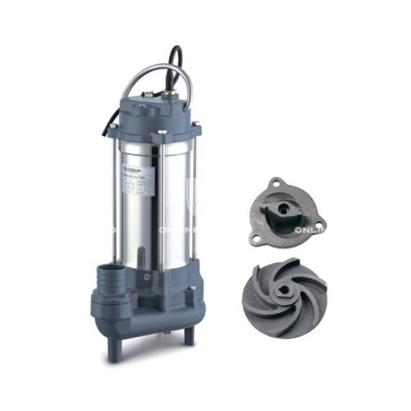 Насос фекальный погружной Waterstry WFM 7-16GRM, с поплавковым выключателем, 1500 Вт