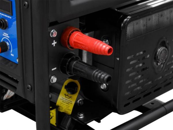 Электростанция сварочная ECO PE-210RWI(инверторный, 5.5 кВт, 230 В, бак 15.0 л, вес 39,5 кг, для сварки постоянным током, 20А - 210А)