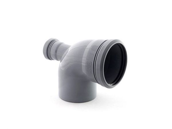 Колено ВК  110/50х87 вых.тыл. РТП(Угол для внутренней канализации)