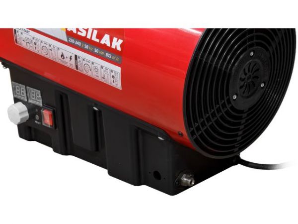 Нагреватель воздуха газовый ASILAK SLG-50000T прям., 50 кВт, термостат, переносной(Мощность 50кВт; Производительность 872 м3/ч; Тип газа: Пропан; Термостат)
