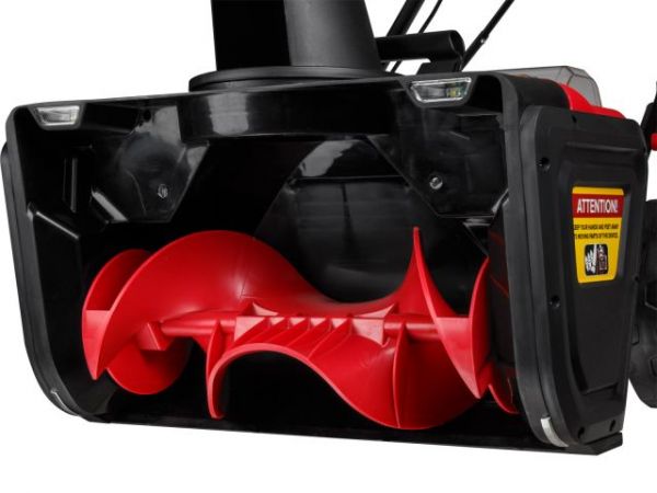 Снегоуборщик WORTEX CST 5036 в кор. ALL1 SET XLT БЕСЩЕТ., 36 В, ширина 50 см(2х4 Ач акб, 2 слот. 2 А з/у, глубина 25 см, дальность выброса 7 м, фары, с рег.желоба)