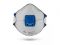 Респиратор JETA SAFETY JM-8628 формов. с клап. FFP2 (до 12 ПДК)(с угольным фильтром, без индивидуальной упаковки)