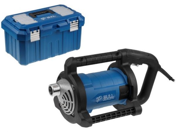 Вибратор глубинный BULL PCV 6026 в чем. 2600 Вт, 12000 об/мин, до 58 мм(Валы до 10 метров, подшипники NSK Japan)