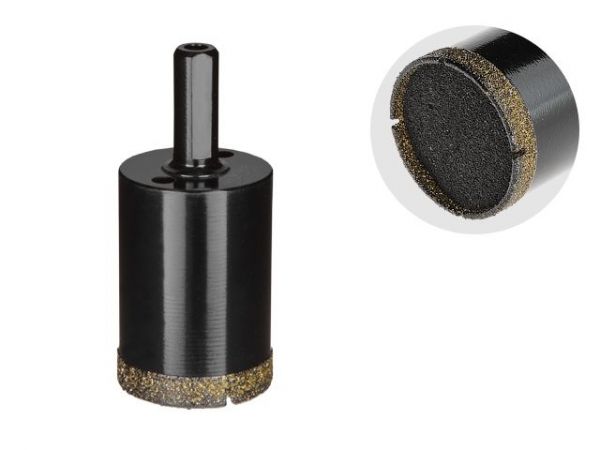 Коронка алмазная d 35мм керамогранит GEPARD (GP2077-35)(сверло алмазное трубчатое по керамограниту)