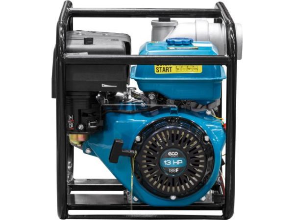 Мотопомпа бензиновая ECO WP-1601C(для слабозагрязненной воды, 9,5 кВт, 1600 л/мин, 4')