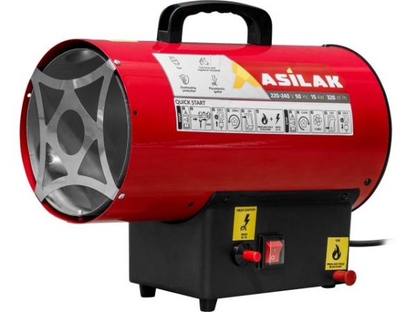 Нагреватель воздуха газовый ASILAK SLG-15000(15 кВт, 320 куб.м/час)