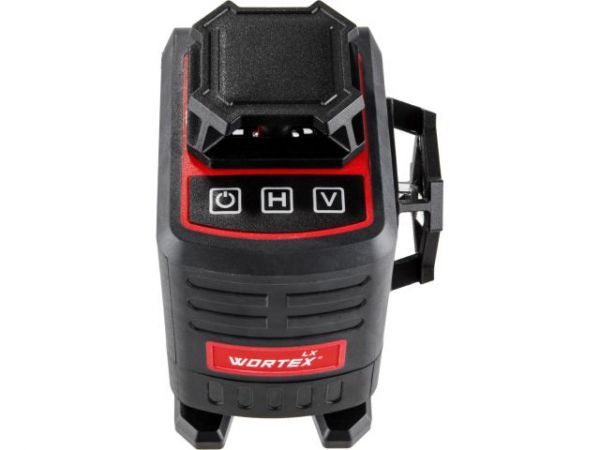 Нивелир лазерный линейный WORTEX LX LL 0340-2 (4х360°, до 25 м, +/- 0.3 мм/м, зеленый)(резьба 1/4')