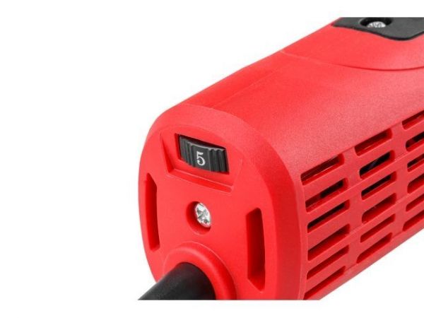 Одноручная углошлифмашина WORTEX AG 1211-1 E в кор. 1100 Вт, 125 мм, 0-11000 об/мин(рег. об., пылезащита двигателя и подшипника)