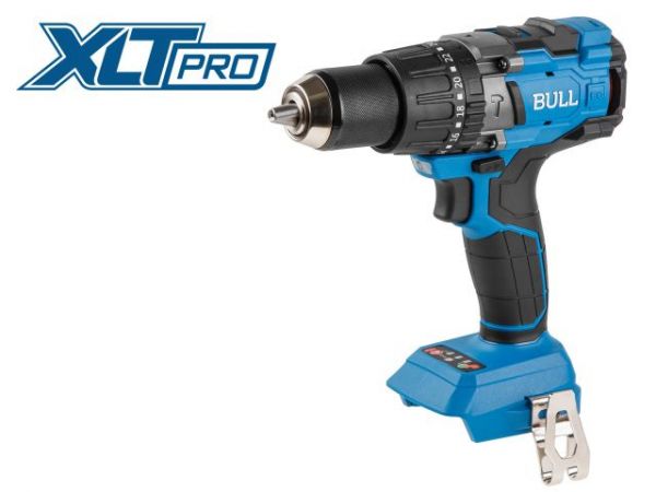 Дрель-шуруповерт BULL SR 1805 в кор. XLTpro SOLO БЕСЩЕТ., 18 В, 120 Н*м, БЗП(мет.) 13 мм(Доп. функции: Ударное сверление, 'AntiKickback', режим 'TURBO')