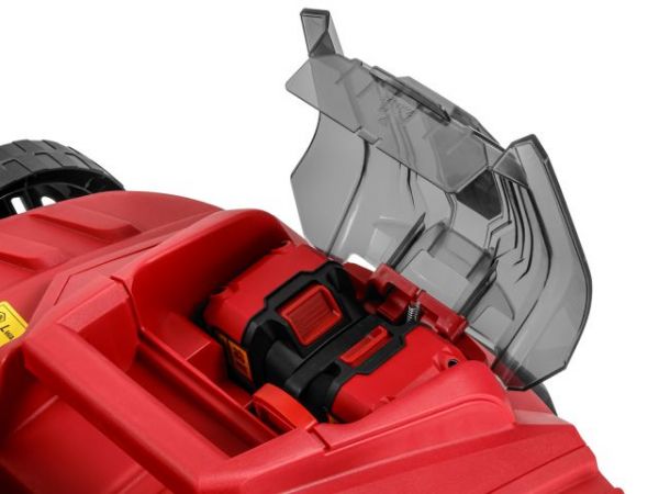 Аэратор-скарификатор WORTEX CAE 3736 ALL1 XLT SET БЕСЩЁТ.ДВИГ., 18В+18В, шир. 37 см(2 4Ач акб, зу, вал для аэрации, вал для скарификации, 5 рег.высоты, 45 л травосборник)