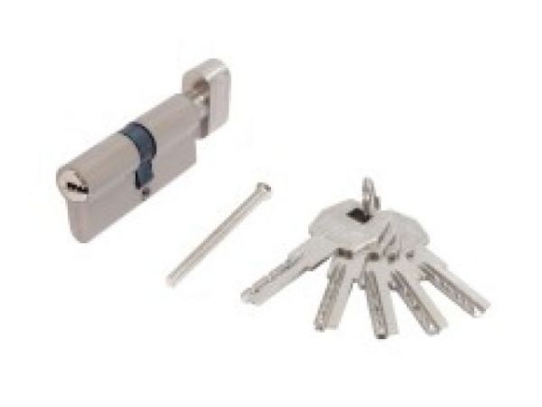 Евроцилиндр Стандарт MAX 70-5K SN мат.никель (35х35В)(перф.ключ/верт. (80,10))