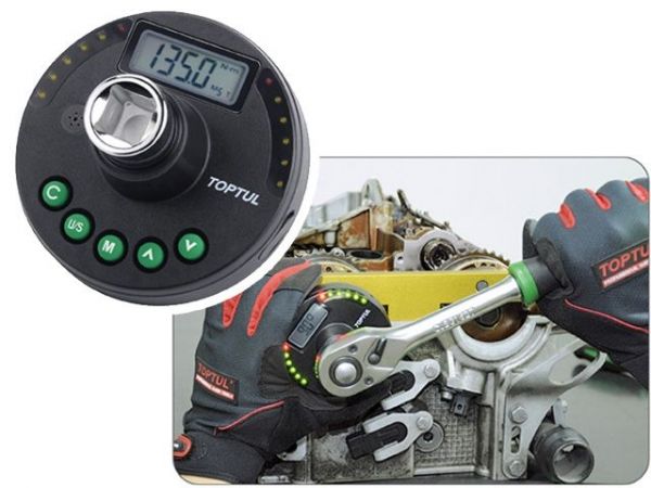 Адаптер динамометрический цифровой 1/2' 17-340 Н/м TOPTUL