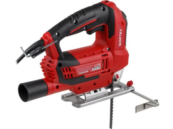 Лобзик электрический WORTEX JS 1009-1 LE в кор. 850 Вт, 500-3000 ход/мин, пропил до 100 мм(Лазер, подсветка, литая платформа)